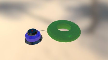 Pool Tether2 3D Model