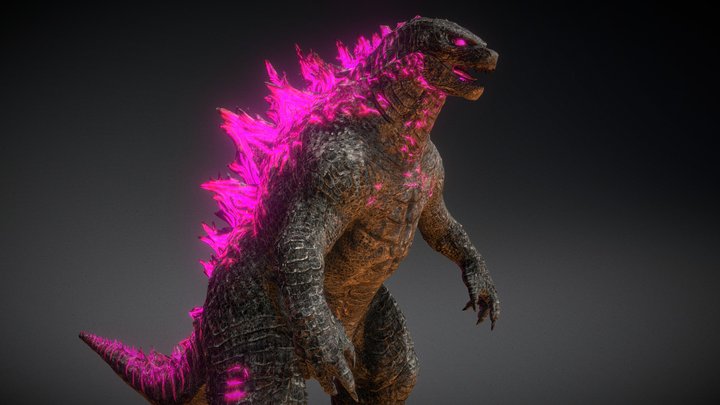 Godzilla 2024 3D Model