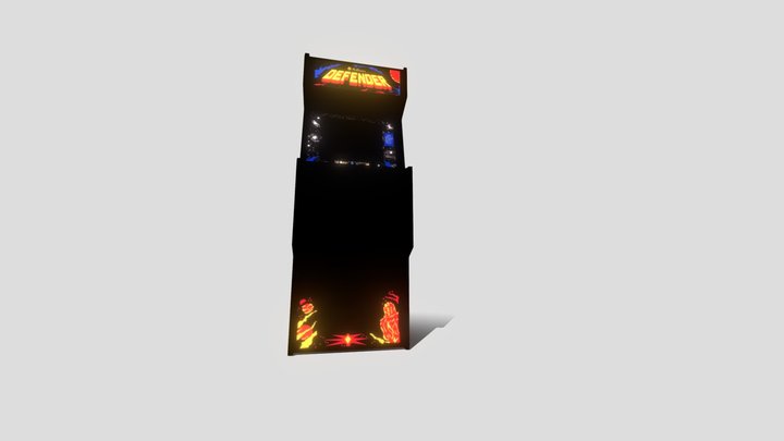 Arcade Machine Model 3D Model