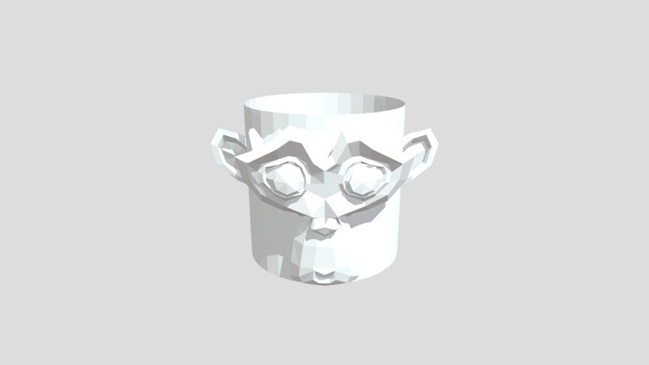 Monkey Cup 3D Model