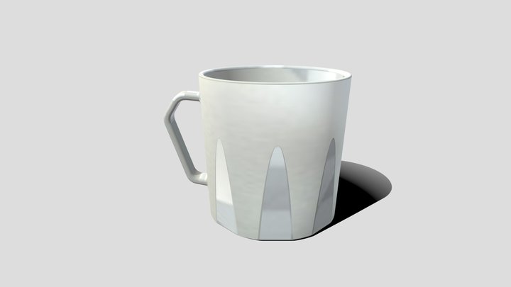 简约杯子 3D Model