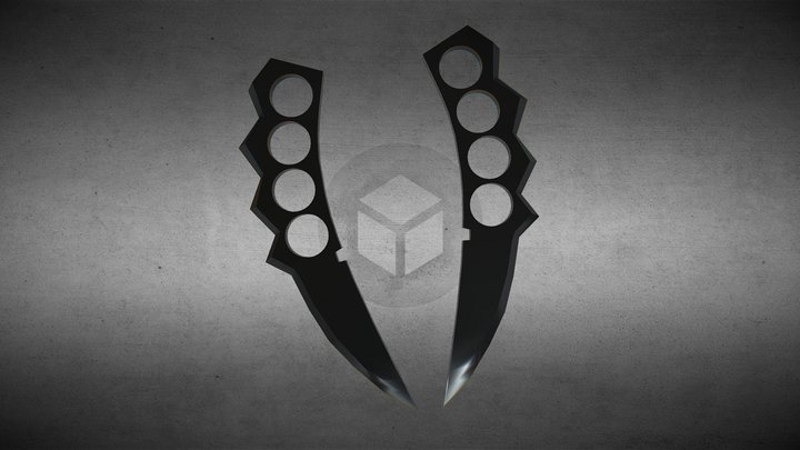 Kunai Asuma 3D Model
