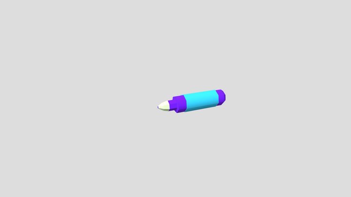 3Felt Pen 3D Model