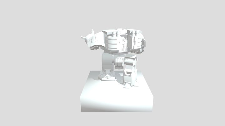 Leviathan Dreadnought body 3D Model