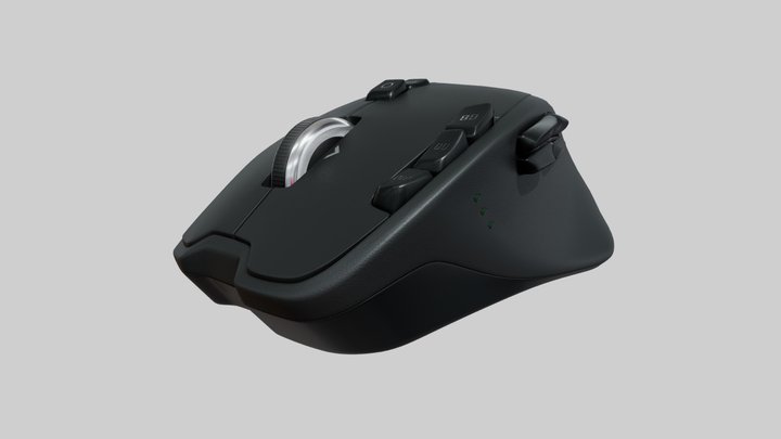 Logitech g700 mice 3D Model
