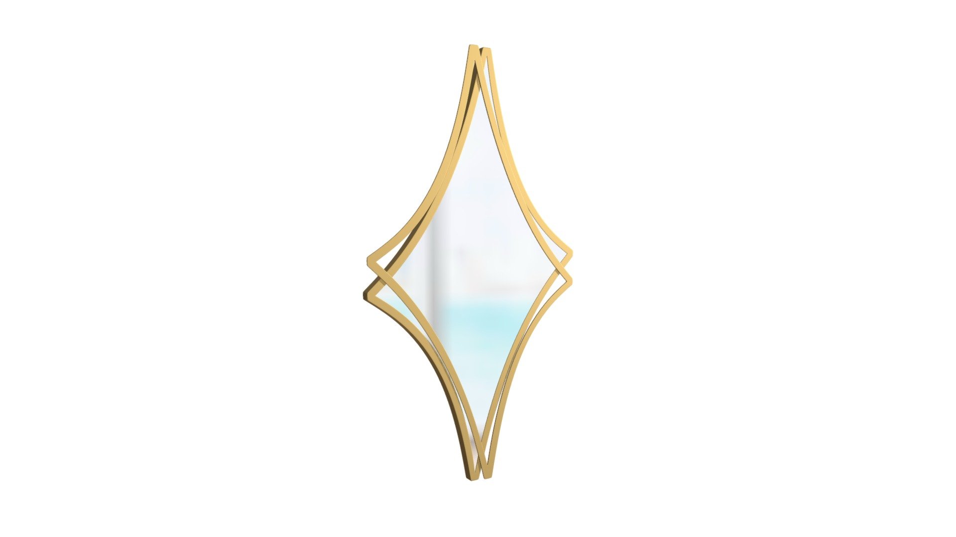 Dual Gold Mirror - A10749