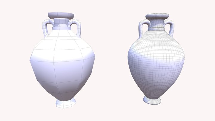 Panathenaic amphora 3D Model