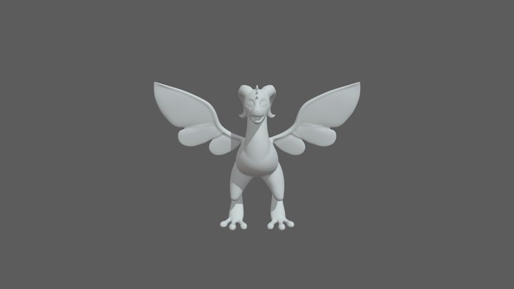 Dragon Model 3D Model
