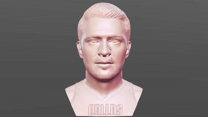 Luka Doncic bust for 3D printing 3D Model