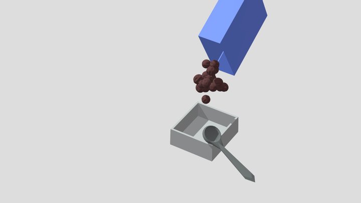 cereal 3D Model