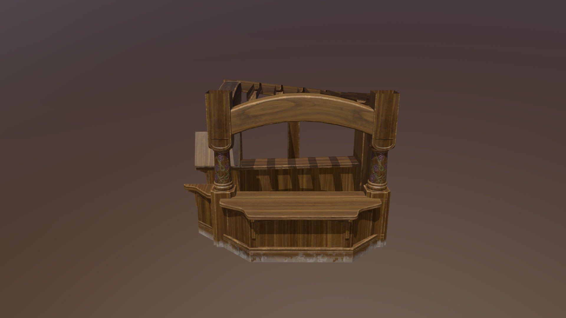 Bar - 3D model by Courtney.page [2ba1d36] - Sketchfab