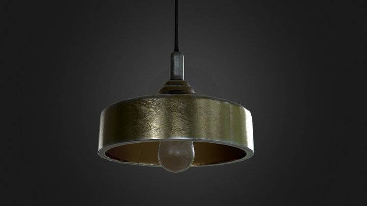 Bar Ceiling Light - 2048px² – Free 3D Model STL