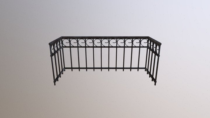 Балюстрада 3D Model