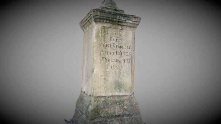 Stèle commémorative #1scanaday 3D Model