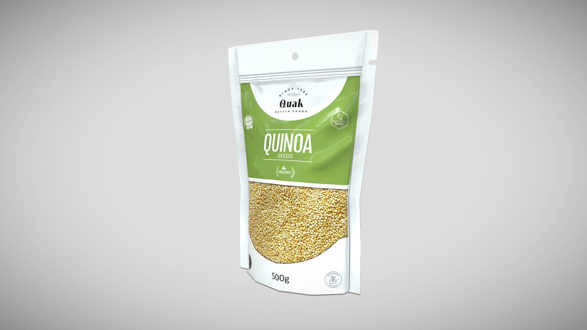 Quinoa Seeds Pack - Buy Royalty Free 3D model by Gabriel Quintana ...