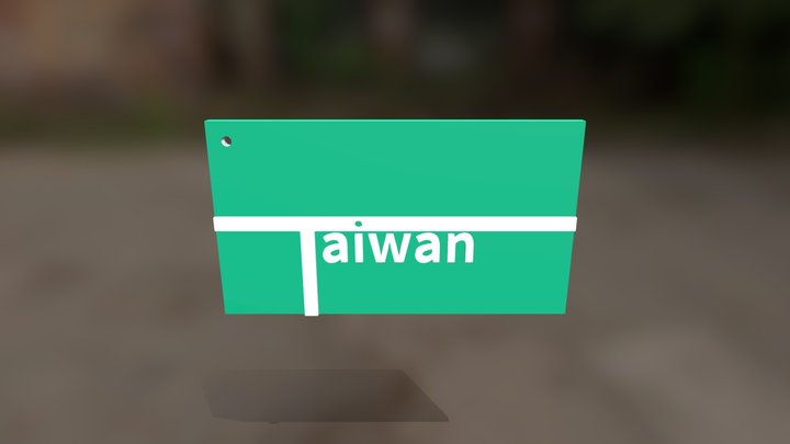 TAIWAN- Badminton-1 3D Model