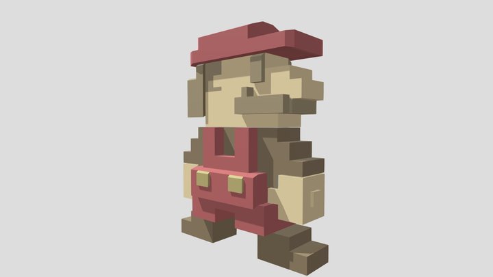 Mario 3D Model