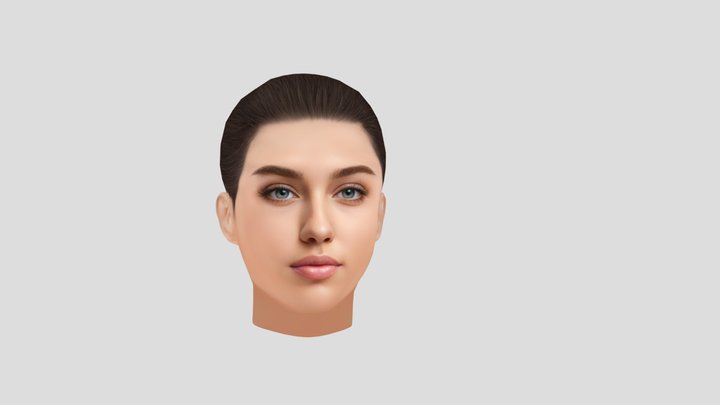 HeadOBJ 3D Model