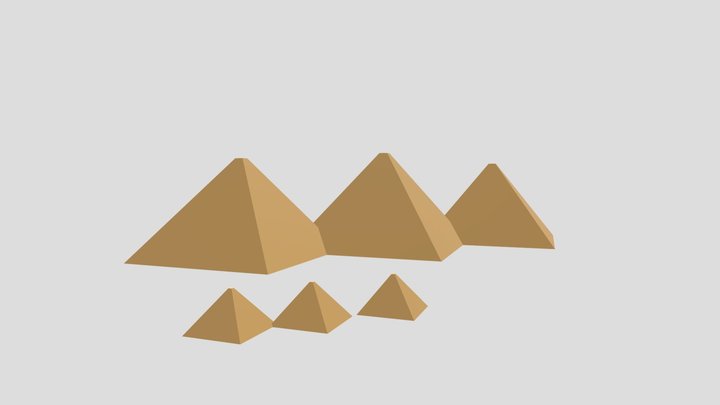 Pyramids 3D Model