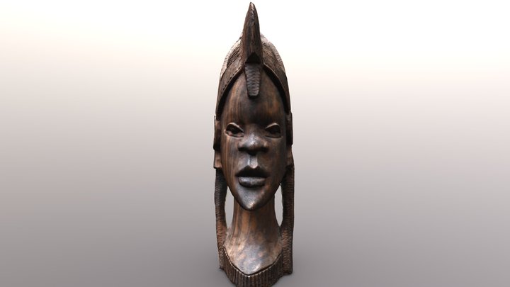 Ghana Ashanti szobor 3D Model