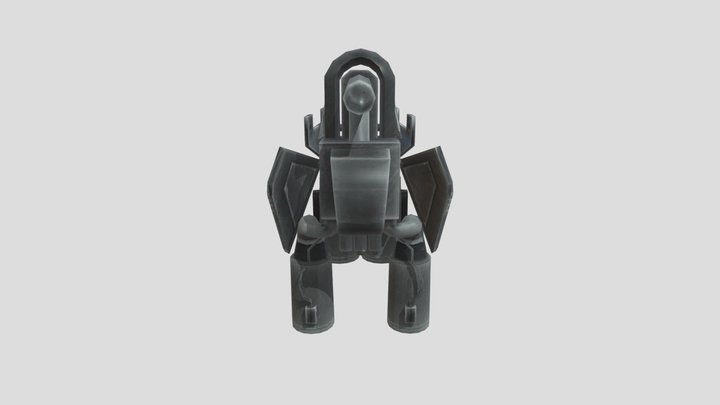 Dark speakermen Jetpack 3D Model
