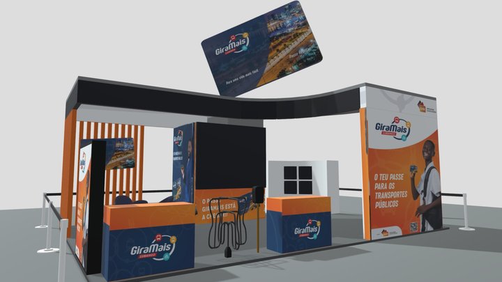 Stand_ENBI_INTERIOR 3D Model