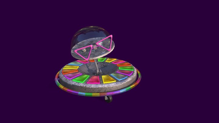 Piano Tile Robot 3D Model