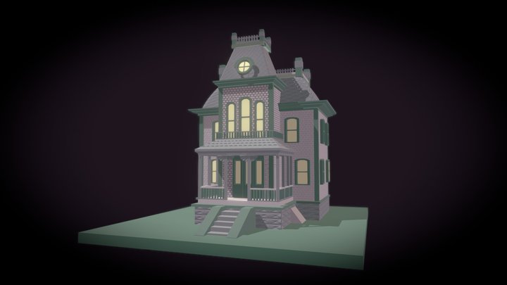 Hounted house 3D Model