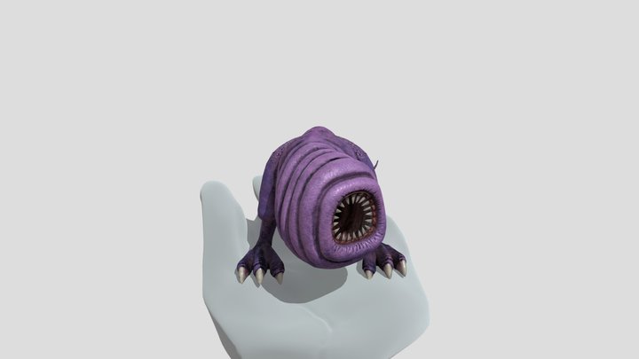 PBR Creature 3D Model