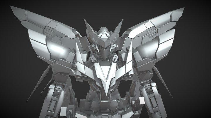 Gundam Exia Dark Matter 3D Model