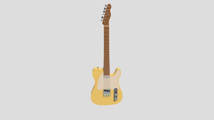 Fender Telecaster 3D Model