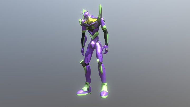 EVANGELION　Unit-01 3D Model