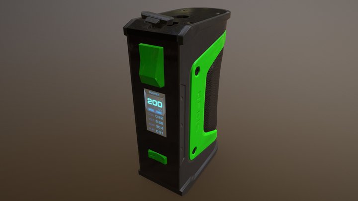 19-06-14 AEGIS VAPE 3D Model