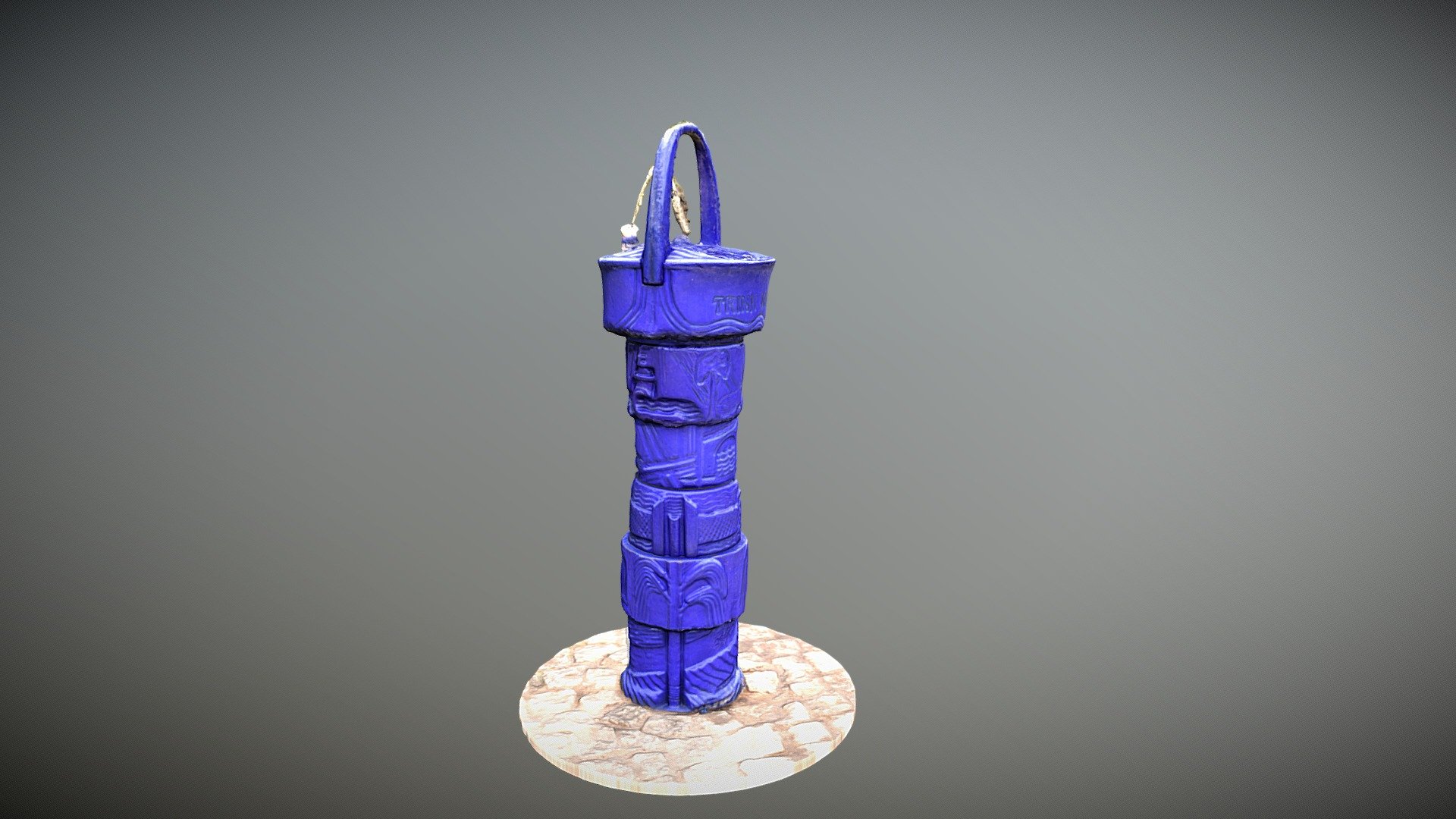 Drinking Fountain / Kaiser Brunnen — Sketchfab embed 3D viewer