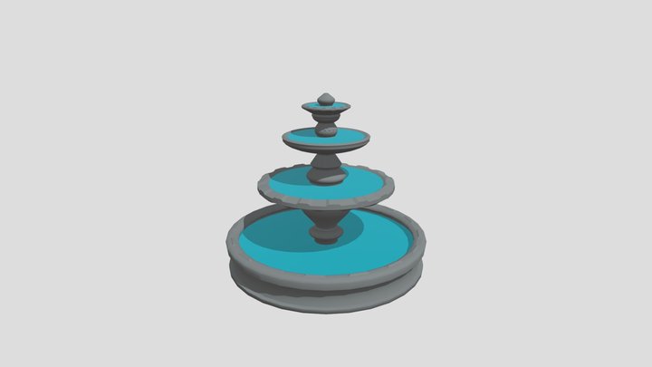water fountain 3D Model