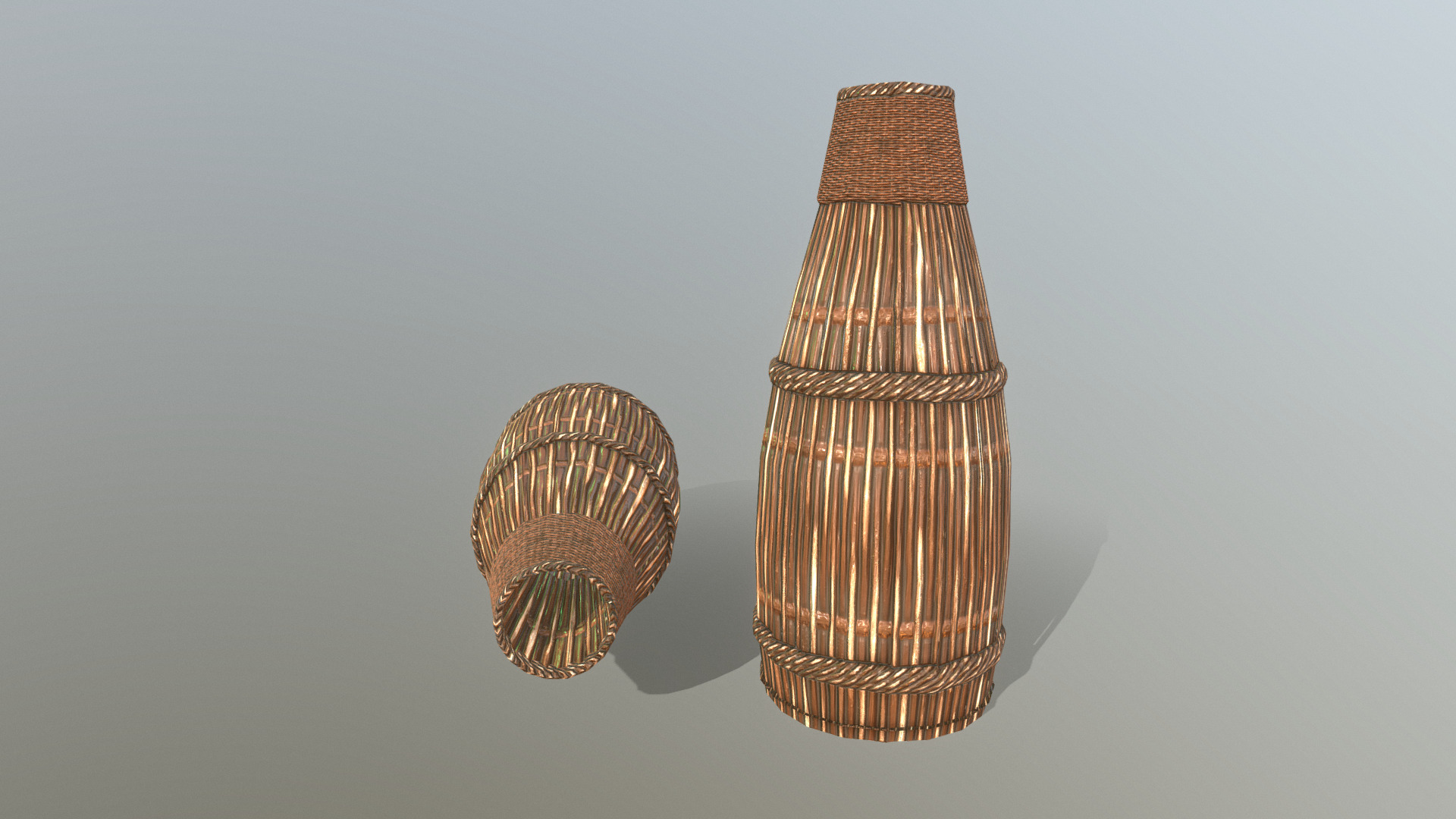 3D model HIE Fish Trap D180410 - This is a 3D model of the HIE Fish Trap D180410. The 3D model is about a couple of light bulbs.