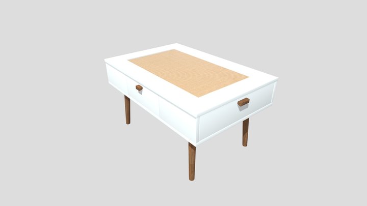 4A Caffe Table in boho style form boho-art.com 3D Model