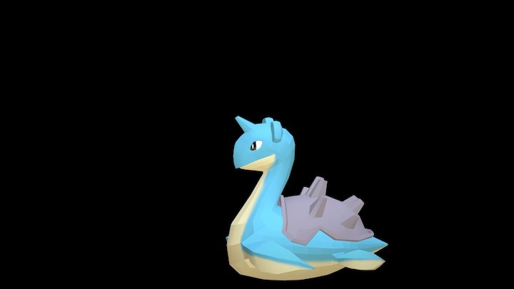 Lapras 3D Model