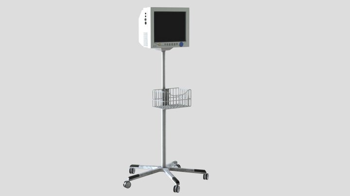 Heart Rate Monitor 3D Model