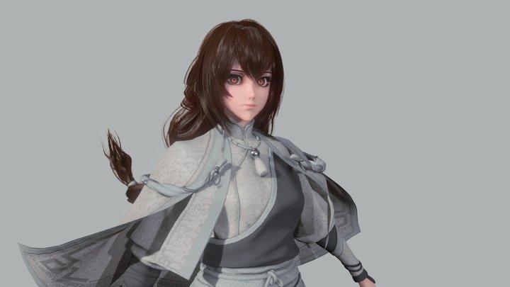 俠之道 ( PathOfWuxia ) FanArt 3D Model