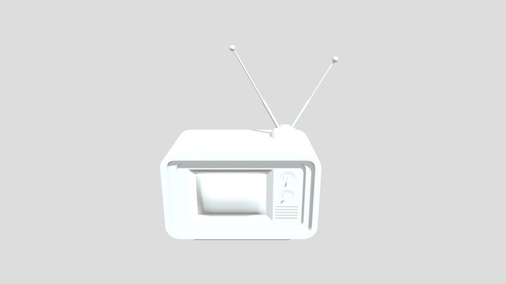 Tv_80S 3D Model