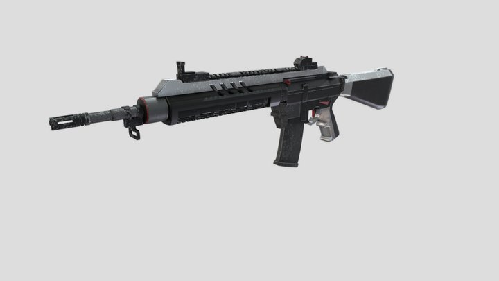 Rifle 3D Model