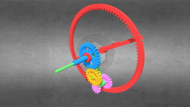 Levai's Epicyclic Planetaries "L" Type – Modello 3D gratuito STL