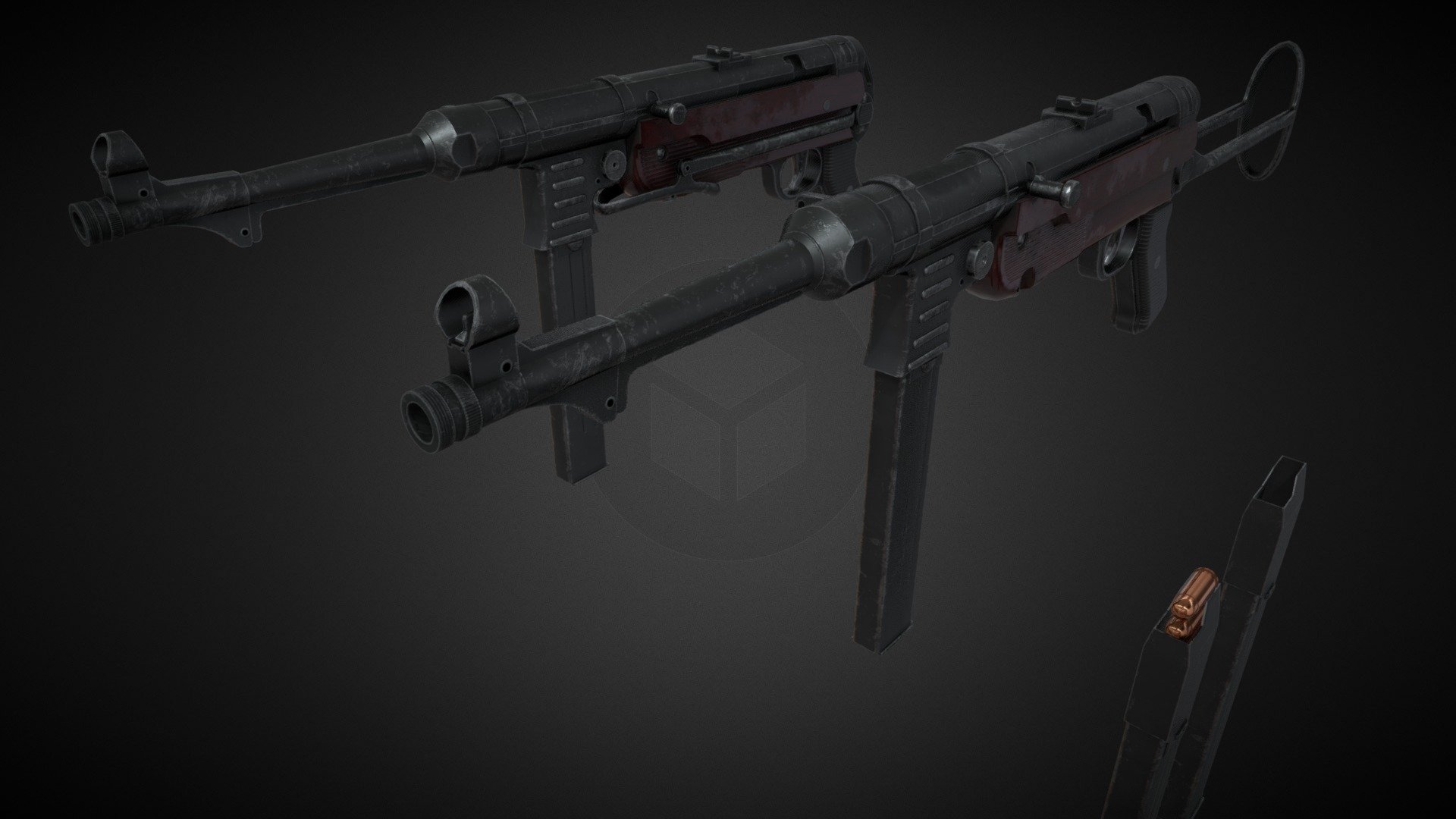 MP40 - Download Free 3D model by barking_dogo [2bb4ae9] - Sketchfab