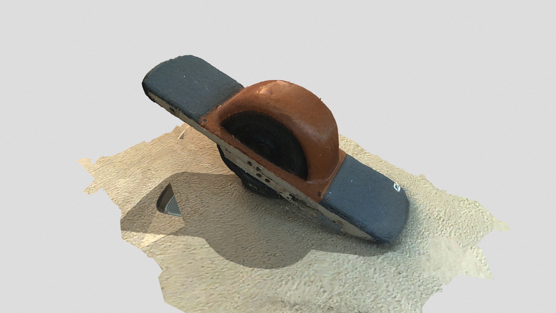 One wheel pint 3d scan ipad lidar