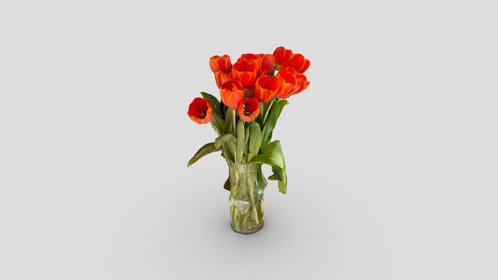 Tulips bouquet – Modello 3D gratuito STL