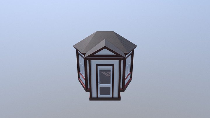 Беседка 3D Model