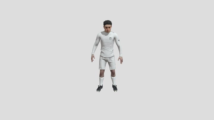 Football 3D Model