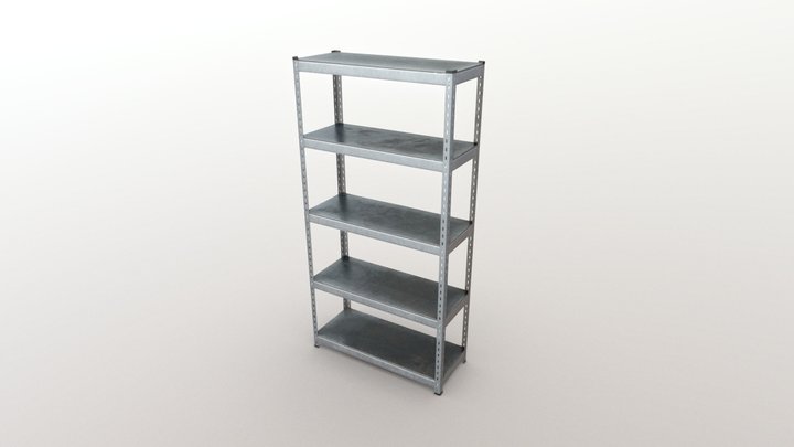 Warehouse shelf – Gratis 3D-model STL