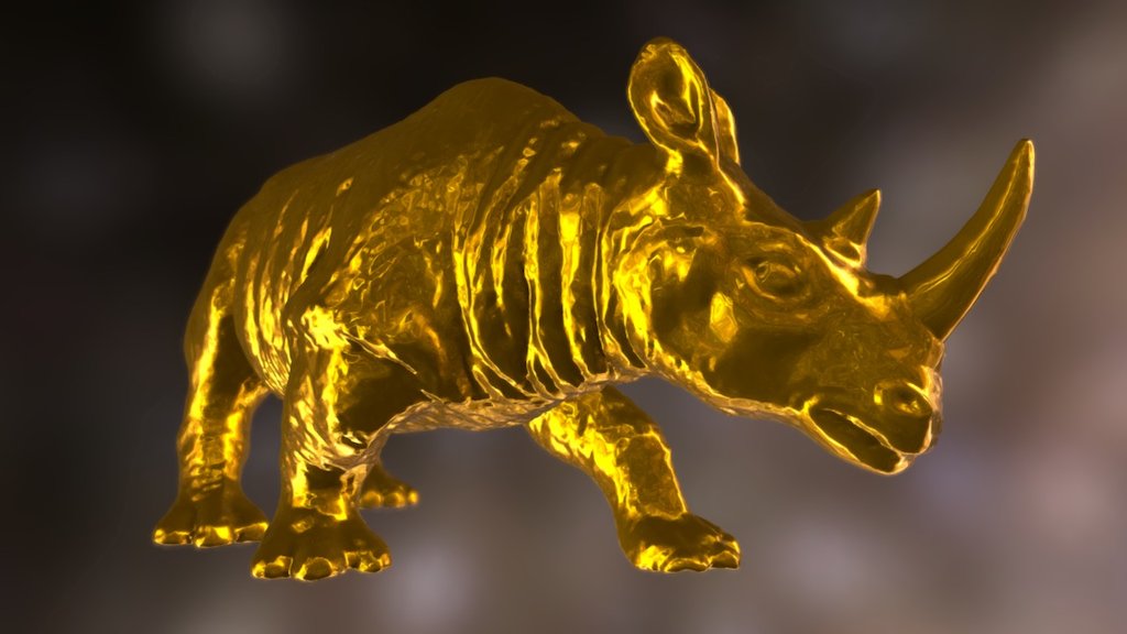 Rhinoceros scan - 3D model by doyz [2bb8438] - Sketchfab